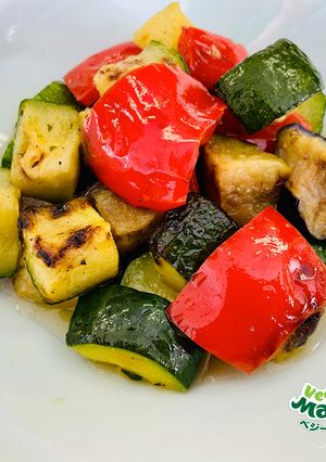 【ちょい足し】グリル野菜のバル風サラダ-レシピのメイン写真