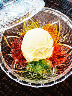 ♪宝石箱♪風なアイス!メン子ちゃんで…-レシピのメイン写真