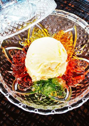 ♪宝石箱♪風なアイス!メン子ちゃんで…-レシピのメイン写真