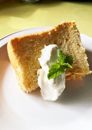ふんわりシフォンケーキ（大）-レシピのメイン写真
