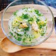 ♪新玉ねぎとあさりのスープ♪パセリもー