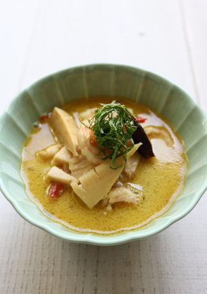 大葉ドレッシングでタイカレー-レシピのメイン写真