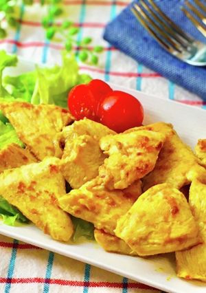 鶏胸肉で簡単☆マヨカレーの柔らかソテー-レシピのメイン写真