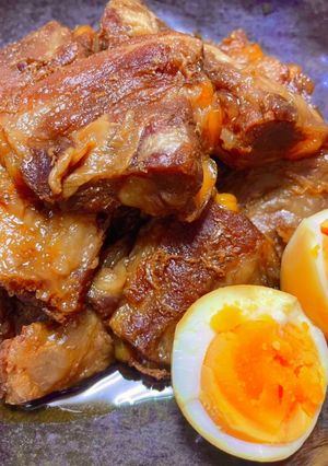 豚ばら軟骨の角煮風-レシピのメイン写真