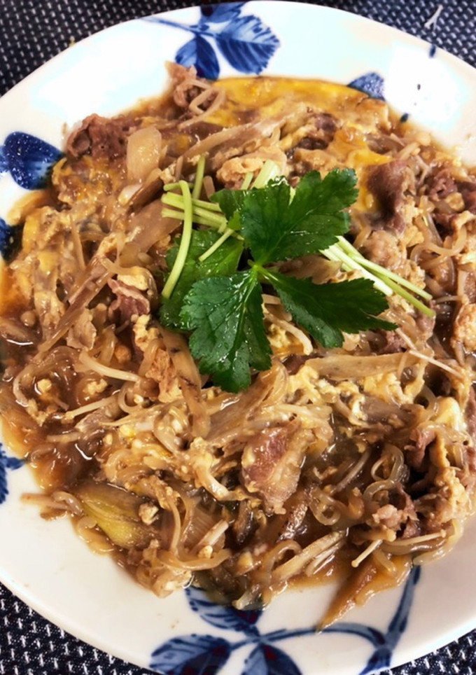 焼かない、煮るだけ！すき煮風-レシピのメイン写真