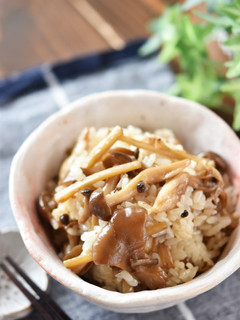 新ごぼうとたっぷりきのこの甘辛混ぜご飯-レシピのメイン写真