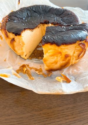焼くまで5分♪♪バスクチーズケーキ-レシピのメイン写真