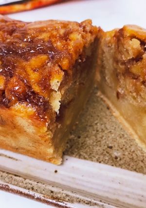 しっとりキャラメルバナナパウンドケーキ-レシピのメイン写真