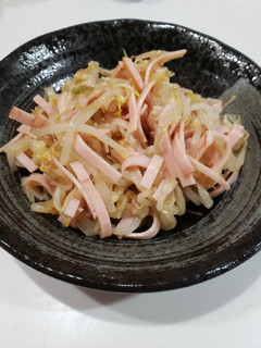 もやしとハムのさっぱりサラダ-レシピのメイン写真