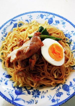 簡単豚こま焼豚-レシピのメイン写真