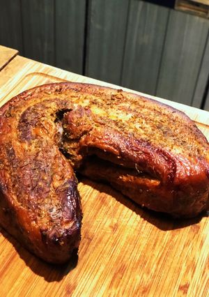 豚バラ肉のベーコン-レシピのメイン写真