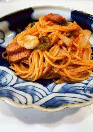 ゆかりのイブクロ　　ナポリタン-レシピのメイン写真