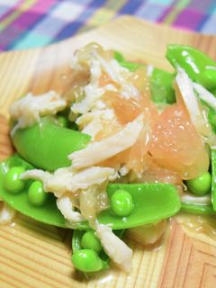 サラダチキンとグレープフルーツのマリネ-レシピのメイン写真