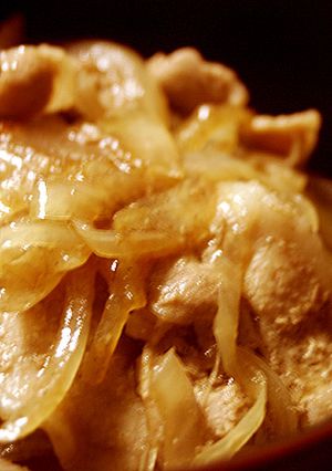 簡単手抜き☆豚薄切り肉の豚丼♪-レシピのメイン写真