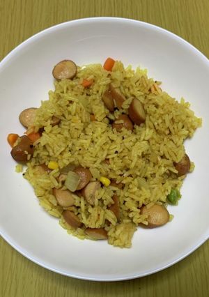 MrsWongちのカレーピラフ-レシピのメイン写真