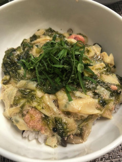 湯葉とたらことあおさ海苔のあんかけ丼-レシピのメイン写真