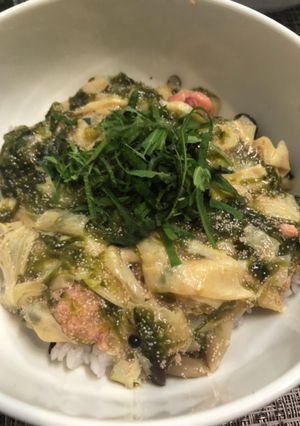 湯葉とたらことあおさ海苔のあんかけ丼-レシピのメイン写真