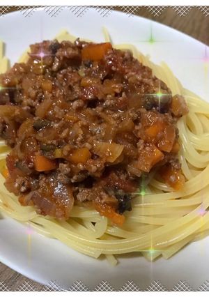 ミートソース　(マッシュルームいり)-レシピのメイン写真