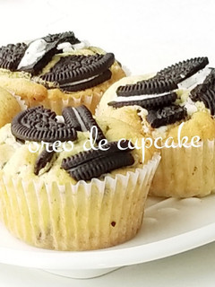 ホットケーキミックスでオレオカップケーキ-レシピのメイン写真