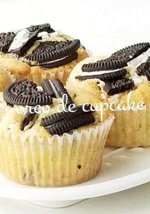 ホットケーキミックスでオレオカップケーキ-レシピのメイン写真