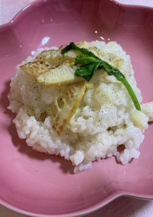 筍リゾット-レシピのメイン写真