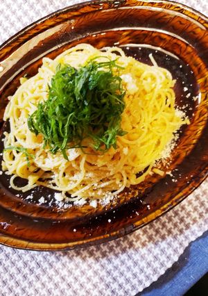 シンプル♪パルメザンチ－ズたっぷりパスタ-レシピのメイン写真