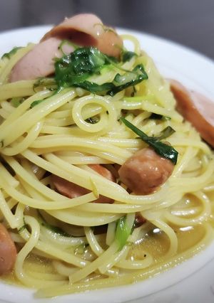ごま油香る★小ネギのパスタ-レシピのメイン写真