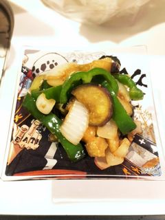 なすとピーマンの柚子胡椒炒め-レシピのメイン写真