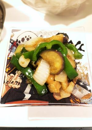 なすとピーマンの柚子胡椒炒め-レシピのメイン写真