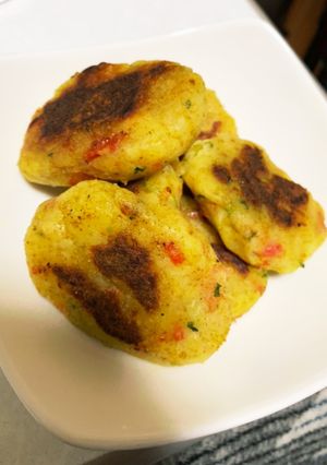 カレー風味♪簡単おやき-レシピのメイン写真