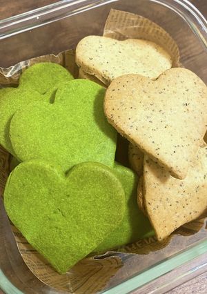 抹茶と紅茶の米粉クッキー-レシピのメイン写真