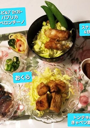 初、トンテキのきゃべつ添え♡他-レシピのメイン写真