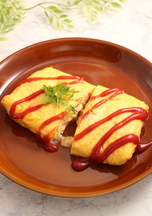 簡単！オムレツ☆シャウエッセンチーズ-レシピのメイン写真