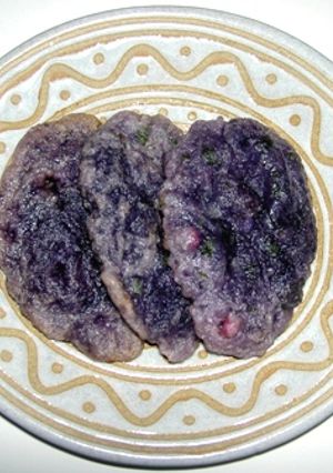 沖縄風紅芋揚げ餅『ウムクジアンダギ～』-レシピのメイン写真