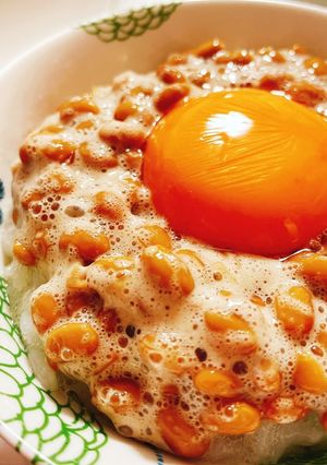超美味しすぎる納豆卵かけご飯♡-レシピのメイン写真