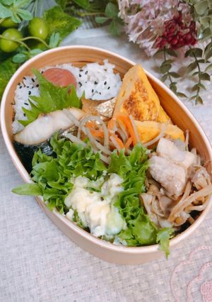 高校2年女子お弁当♥2021.04.07-レシピのメイン写真