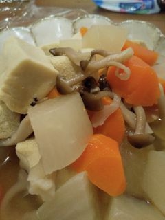 幼児食にも!高野豆腐と大根の煮物★-レシピのメイン写真