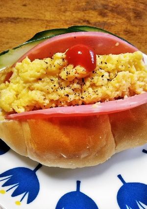 ふわたまサンド-レシピのメイン写真