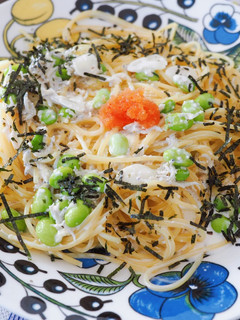 10分で♪明太子しらすクリームパスタ-レシピのメイン写真