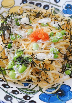 10分で♪明太子しらすクリームパスタ-レシピのメイン写真