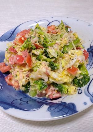 やみつき！春キャベツのサラダ-レシピのメイン写真