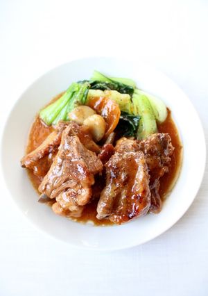 煮込んでホロホロ【角煮風スペアリブ】-レシピのメイン写真