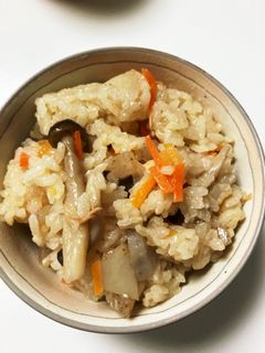 里芋 白だし 炊き込みごはん-レシピのメイン写真