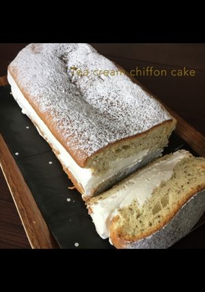 紅茶生クリームシフォン-レシピのメイン写真