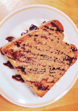 シナモンチョコトースト-レシピのメイン写真