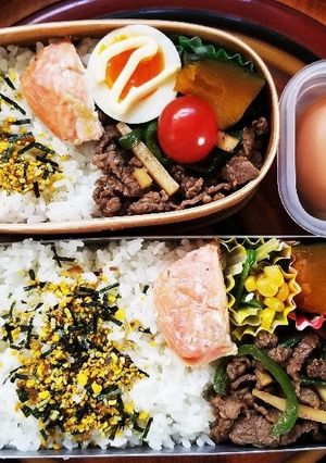 青椒肉絲弁当(4.7)-レシピのメイン写真