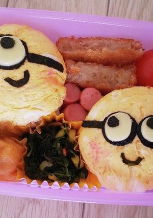 こども ミニオン弁当-レシピのメイン写真