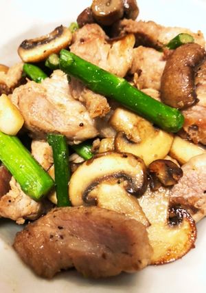 味付けはマキシマム！豚肉炒め-レシピのメイン写真