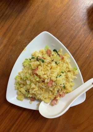青梗菜のチャーハン-レシピのメイン写真