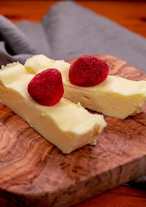 レンジで3分30秒！濃厚チーズケーキ-レシピのメイン写真